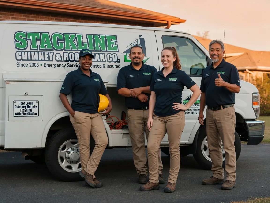 Chimney flashing repair company in Gray, ME